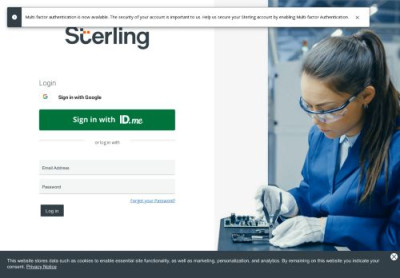 Login | Sterling Login | Sterling