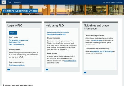 Flinders Learning Online - Flinders University Flinders Learning Online - Flinders University