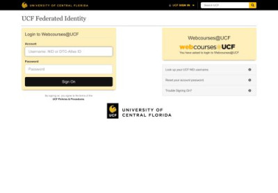 Log In to Canvas - Webcourses@UCF Log In to Canvas - Webcourses@UCF