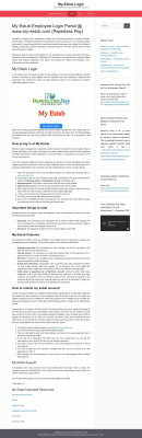 My Estub Employee Login Portal @ www.my-estub.com ... My Estub Employee Login Portal @ www.my-estub.com ...