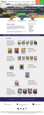 Voces Digital - Digital Curriculum Resources for Spanish ... Voces Digital - Digital Curriculum Resources for Spanish ...