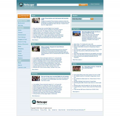 Netscape ISP Homepage Netscape ISP Homepage