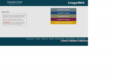 Sign In - CougarWeb - Columbus State Community College Sign In - CougarWeb - Columbus State Community College