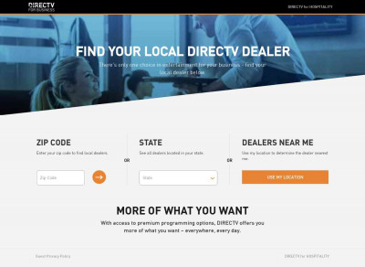 DIRECTV for Business Satellite TV Dealers DIRECTV for Business Satellite TV Dealers