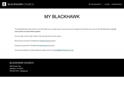 My Blackhawk - Blackhawk Church My Blackhawk - Blackhawk Church