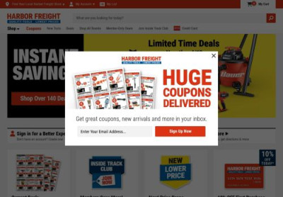 Credit - Harbor Freight Tools Credit - Harbor Freight Tools
