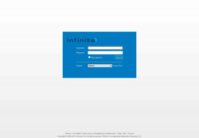 Accesso al client Web Zimbra Accesso al client Web Zimbra