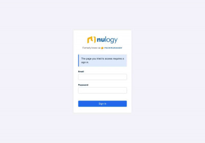 Sign In to Nulogy Sign In to Nulogy