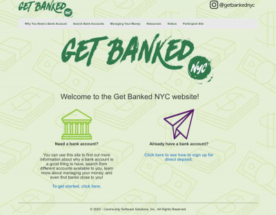 Participant Site - Get Banked NYC Participant Site - Get Banked NYC