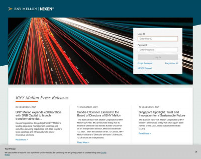 NEXEN | Login - BNY Mellon NEXEN | Login - BNY Mellon