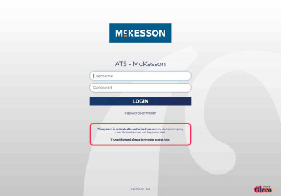 Log in - McKesson Log in - McKesson