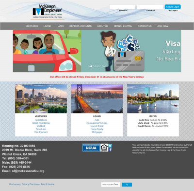 McKesson Employees Federal Credit Union McKesson Employees Federal Credit Union
