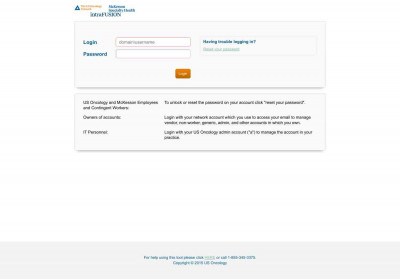 US Oncology Self Service Portal - Login US Oncology Self Service Portal - Login