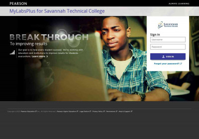 MyLabsPlus for Savannah Technical College MyLabsPlus for Savannah Technical College