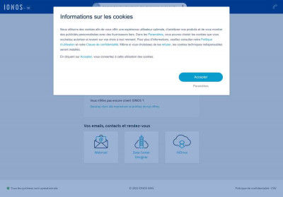 Connexion – IONOS Connexion – IONOS