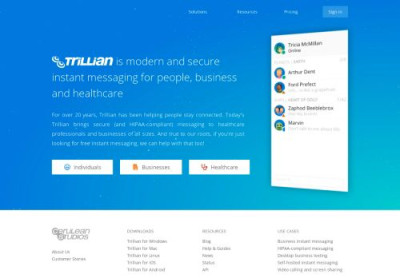 Sign in | Trillian Sign in | Trillian