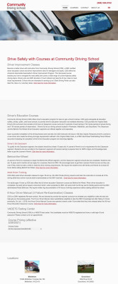 Driver Education - Community Driving School Driver Education - Community Driving School