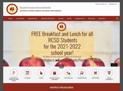 Russell Co School District / Homepage Russell Co School District / Homepage