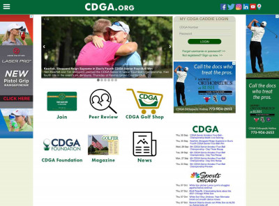 CDGA Tournament Schedule CDGA Tournament Schedule