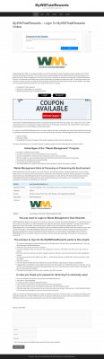 Login - MyWMTotalRewards Login - MyWMTotalRewards