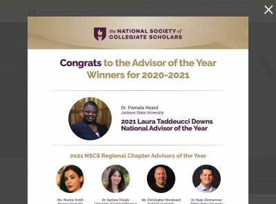 The National Society of Collegiate Scholars: NSCS The National Society of Collegiate Scholars: NSCS