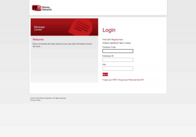 Money Network ® Pay Stub Portal Money Network ® Pay Stub Portal