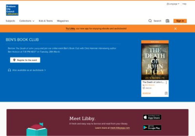 Brisbane City Council Library Services - OverDrive Brisbane City Council Library Services - OverDrive