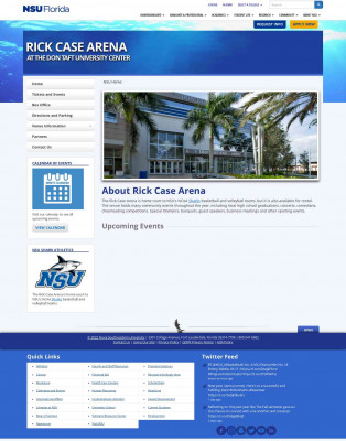 Nova Southeastern University: Rick Case Arena at the Don ... Nova Southeastern University: Rick Case Arena at the Don ...