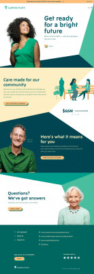 Luminis Health | Igniting a new era in care Luminis Health | Igniting a new era in care