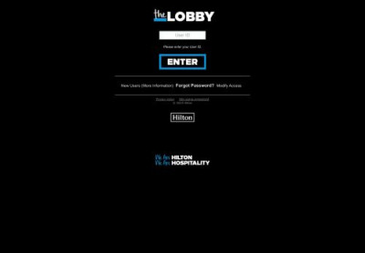the Lobby Login - Hilton the Lobby Login - Hilton