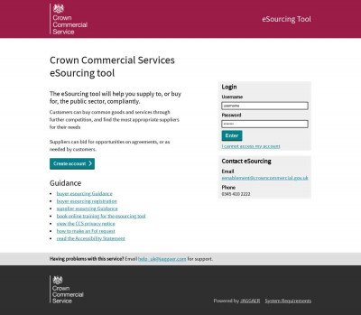Crown Commercial Service C&SM Crown Commercial Service C&SM