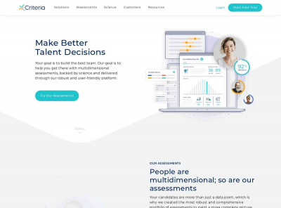 Criteria Corp: Employee Testing, Pre-Employment Testing Criteria Corp: Employee Testing, Pre-Employment Testing