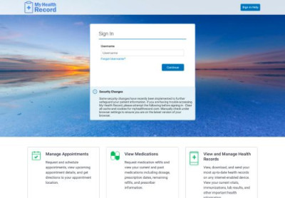 MyHealthRecord: Log In MyHealthRecord: Log In