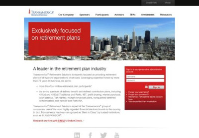 TransAmerica Retirement Solutions TransAmerica Retirement Solutions