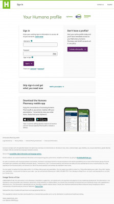 Humana profile activation - HUMANAPHARMACY Humana profile activation - HUMANAPHARMACY