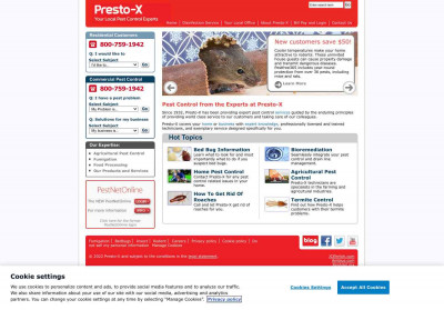 Residential & Commercial Pest Control | Presto-X Pest Control Residential & Commercial Pest Control | Presto-X Pest Control