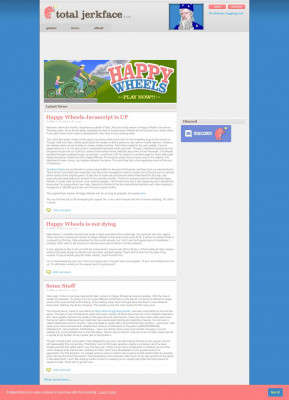 Home Of Happy Wheels - News! - Totaljerkface.com Home Of Happy Wheels - News! - Totaljerkface.com