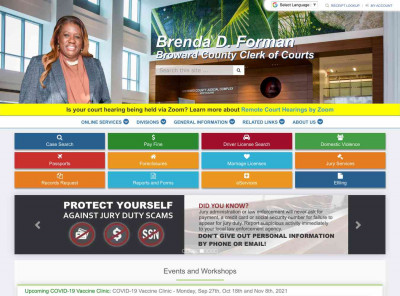 Broward County Clerk of Courts: Home Page Broward County Clerk of Courts: Home Page
