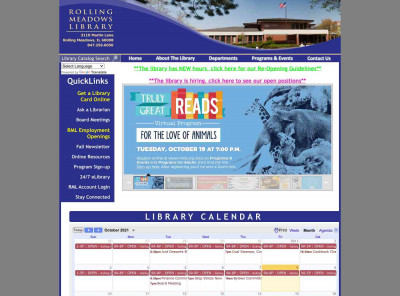 Rolling Meadows Library Rolling Meadows Library