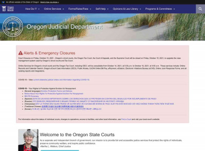OJCIN OnLine : Online Services : State of Oregon OJCIN OnLine : Online Services : State of Oregon