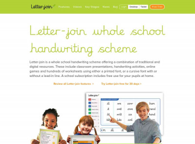 Letter-join. Cursive handwriting resource for school and home. Letter-join. Cursive handwriting resource for school and home.