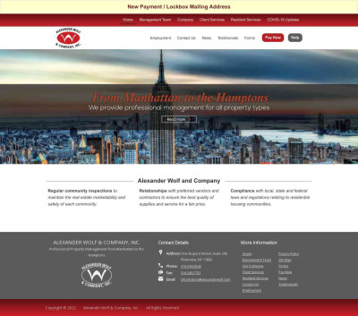 important payment changes - Alexander Wolf & Company important payment changes - Alexander Wolf & Company