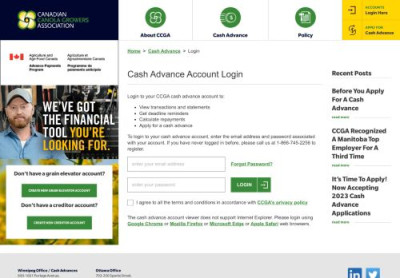 Login - Canadian Canola Growers Association Login - Canadian Canola Growers Association