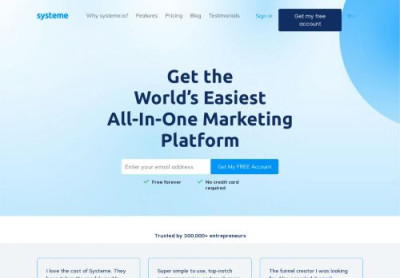 Systeme.io - The only tool you need to launch your online ... Systeme.io - The only tool you need to launch your online ...