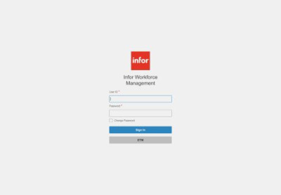 ETM Login - Infor ETM Login - Infor