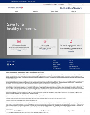 Bank of America HSA Bank of America HSA