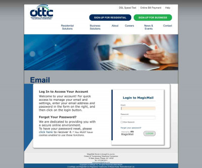 MagicMail Server: Login Page MagicMail Server: Login Page