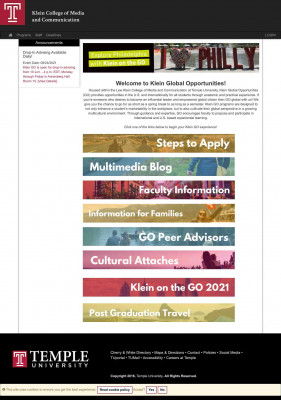 Staff : Jacqueline Greene - Klein Global Opportunities Staff : Jacqueline Greene - Klein Global Opportunities