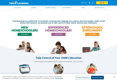 Time4Learning: Online Homeschool Programs & Afterschool ... Time4Learning: Online Homeschool Programs & Afterschool ...