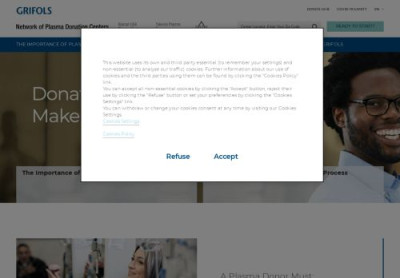 Login - Grifols Plasma Login - Grifols Plasma
